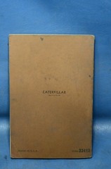 Caterpillar No. 14 Motor Grader Gasoline Starting Parts Shop Manual Book Catalog