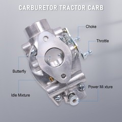 Carburetor For Ford Tractor 2N 8N 9N Heavy Duty 8N9510C-HD Marvel Schebler