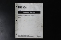 CAT Lift Trucks GM 4.3L G6 Engine Service Manual Cat GC35K-GC70K Forklift