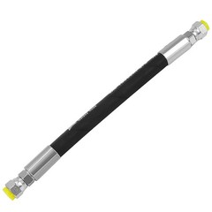 3/8″ Hydraulic Hose Assembly – #6 JIC Female Straight Fittings – 7,685 PSI