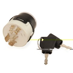 701/80184 701/45500 Ignition Switch With 2 keys For JCB Backhoe Loader 3CX 4CX