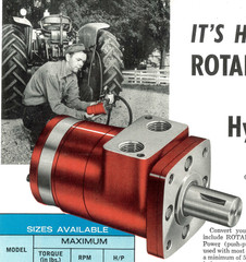 Char-Lynn Hydraulic Horsepower Products for the Farm Tractor Brochure Catalog