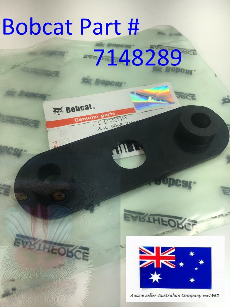 Bobcat Cabin Front Glass Door Hinge Seal 7148289 S450 S510 S530 S550 S570 S590