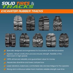Two Rubber Tracks 6″ 150x48x67 fits Toro Dingo TX1000,22327-Sprocket Style