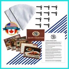Maple Syrup Tree Tapping Kit – 10 Spiles + 10 3′ Tubes + 2 1- QT Maple Sap Fi…