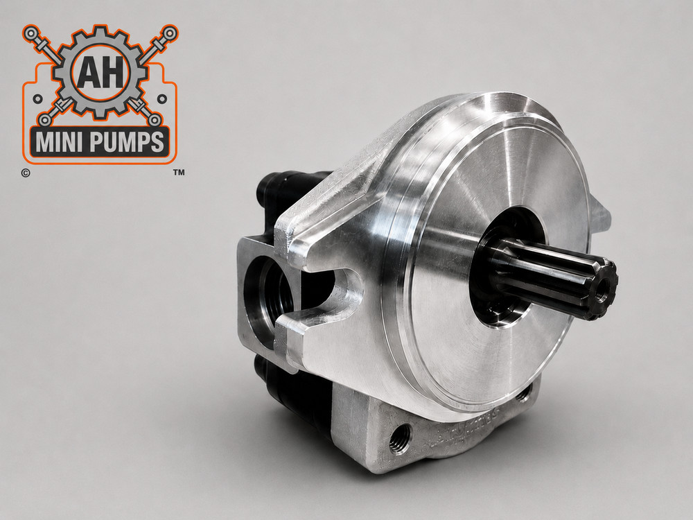 AHPR1 Hydraulic Pump for Chinese Mini Excavator RATO 420 Engine 9 Spline BSPP