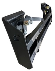 Blank Full Size Skid Steer Quick Tach Adapter Mount Plate Weld-On Universal