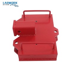 Forklift Trailer Hitch Receiver Attachment 2In 6500LBS for Dual Pallet Forks
