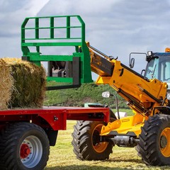 Quick Attach Pallet Fork, 46″Frame 48″ Blades Tractor Loader Attachments