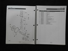 NORTHERN LIGHTS 484 NL484 DIESEL GENERATOR LUGGER PARTS MANUAL CATALOG MINTY
