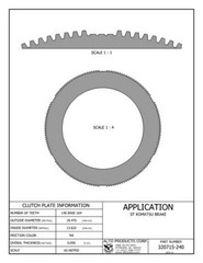 Steel Replaces Various manufacturers see interchange below Alto 320715-240