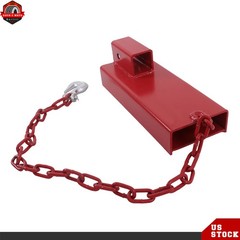 2″ Forklift Hitch Receiver Trailer Hitch Receiver Towing Adapter Ball Mount