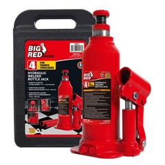 Torin T90413 Big Red Hydraulic Bottle Jack with 4 Ton (8,000 lbs),