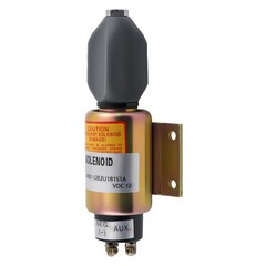 12V Fuel Shut Off Solenoid for 2001-12E2U1B1S1A For Woodward lift 3 Terminals