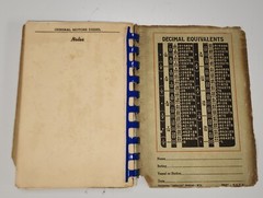 Vintage 1943 General Motors Operator’s Handbook Series 71 Diesel Units Book