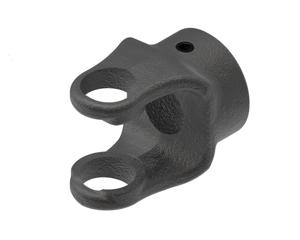Weasler 1-1/4″ Round Bore 1/4″ Keyway & Set Screw Implement Yoke 12N Series