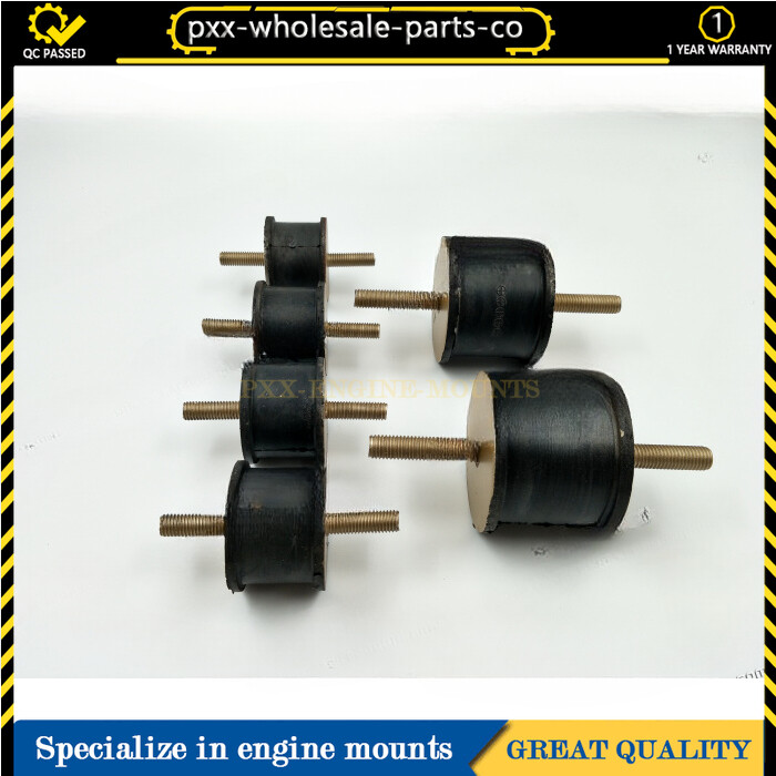 6PCS Engine Mounts Fit for Takeuchi TX150 TX175 TX1810 for ISUZU 4LE2X Engine