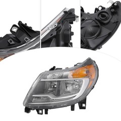 Halogen DRL Headlight 2014-2022 Ram ProMaster 1500 2500 3500 RH w/ Bulbs