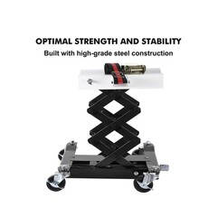 GarveeTech 450 LBS Low Profile Transmission Jack – Heavy-Duty Auto Repair Lif…