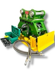 JMA Excavator Plate Compactor 3-4.5 Ton 40mm Pin Vibratory Heavy Duty Steel