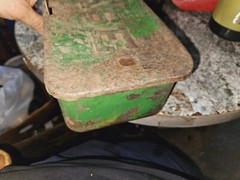 OEM Case Tractor Embossed Lid Tool Box SC DC S SI SO Ji Case Box