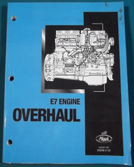 1992 1993 1994 1995 1996 1997 MACK E7 ENGINE OVERHAUL SERVICE REBUILD MANUAL