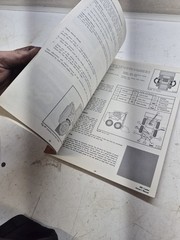 Vintage Original MELROE BOBCAT OWNER’S MANUAL 825 LOADER SKID STEER 1975