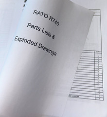 RATO R740 Engine Service Manual Chinese Mini Skid Steer Excavator Track Loader