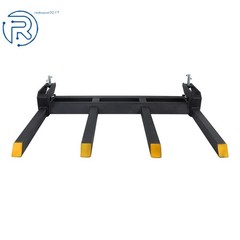 42″ Universal 2500lbs For Tractor Skid Steer Buckets Clamp on Heavy Debris Fork