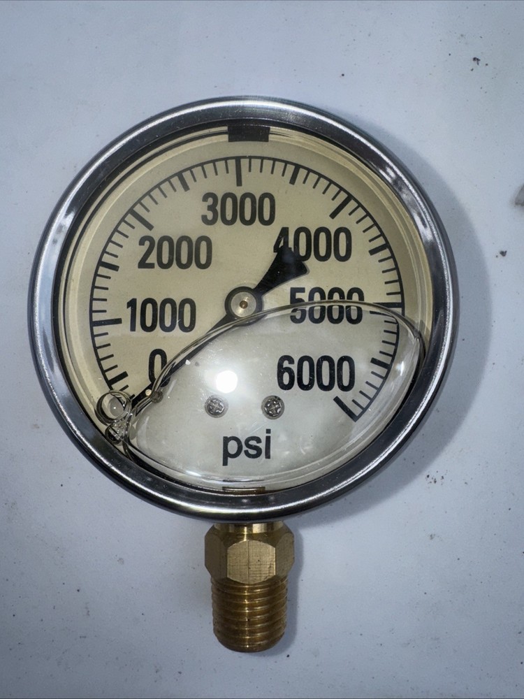 Valley Industries 2141GXB6000 0 6000 PSI,S STL LIQU