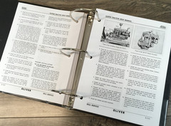 Oliver Super 55 66 77 88 Tractor Service Repair Manual Fleetline Shop Overhaul