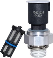Engine Oil Pressure Sensor with Filter, OEM 12673134