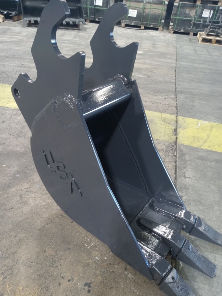 12 Inch Excavator Bucket Fits Kubota KX033 Quick Attach by USA Attachments