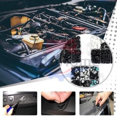 1101-1295X Car Retainer Auto Fasteners Body Plastic Trim Clips Pin Rivet Bumper