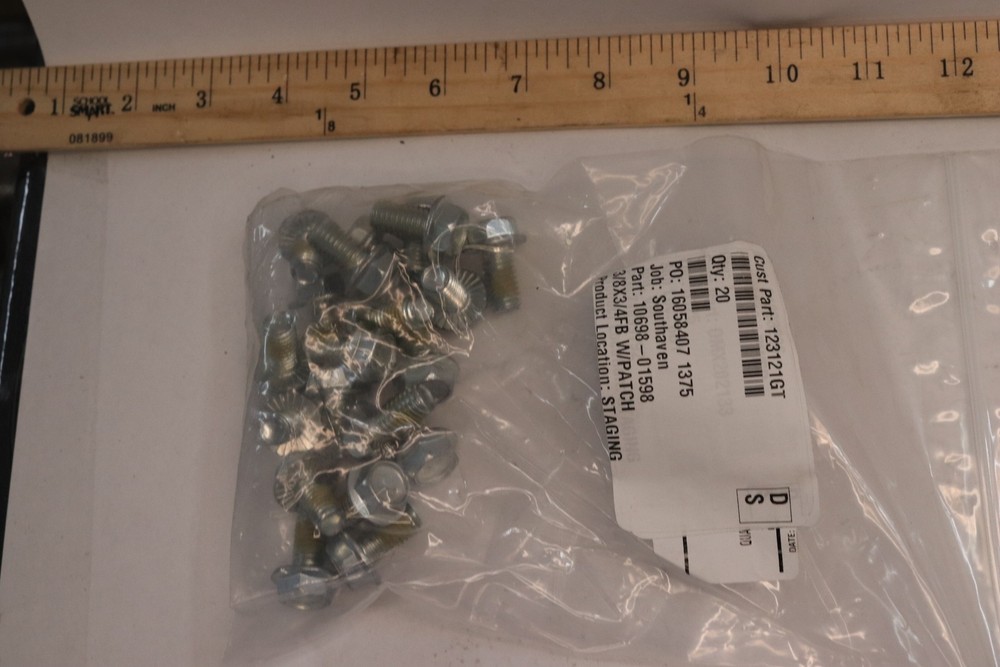 (20-Pk) Genie Bolt Flange 3/8-16 x 3/4 123121GT
