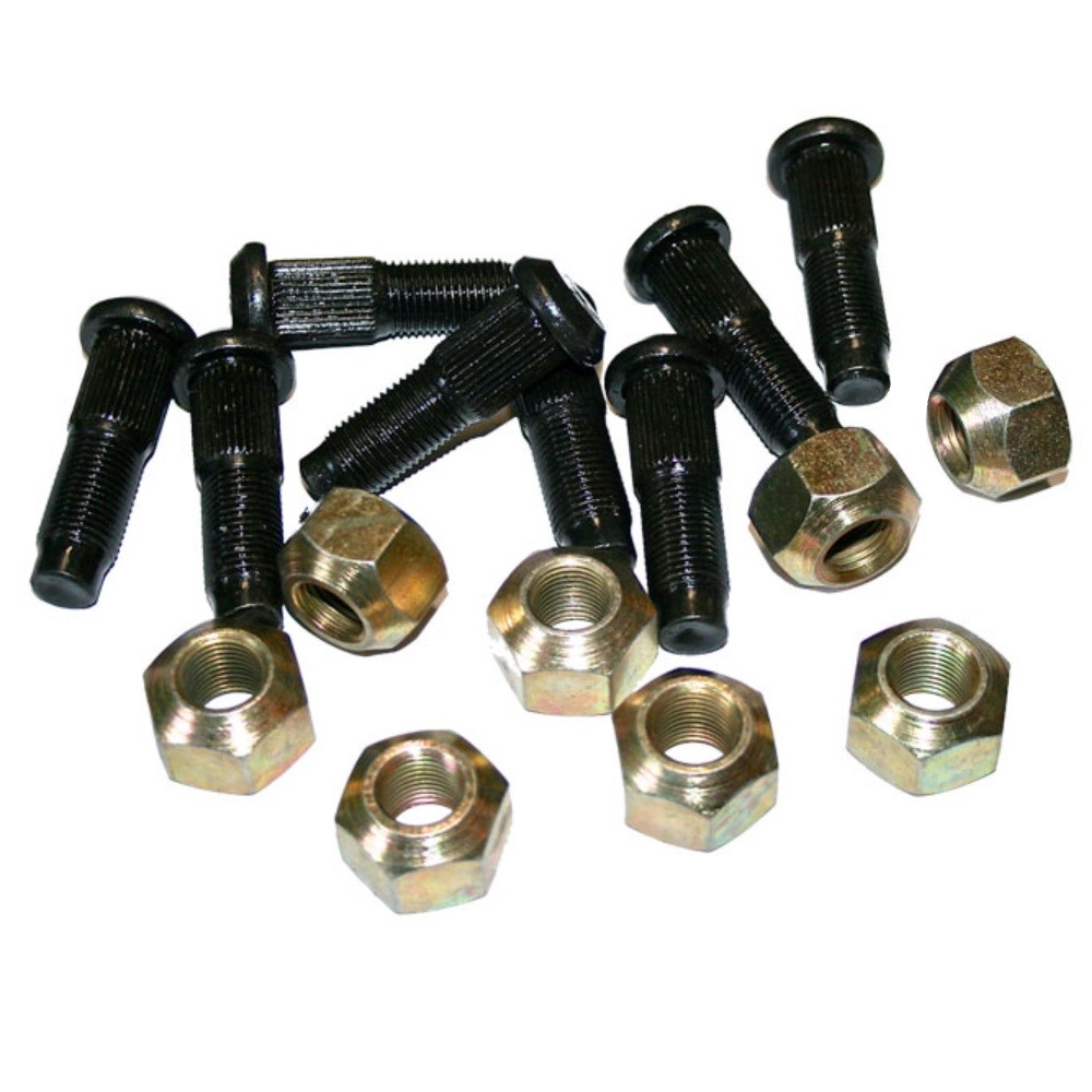 Lug Nut & Stud Kit Fits Bobcat 751 753 763 773 863 873 883 Skid Steer Wheel