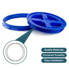 12-Inch Replacement O-Rings for Gamma Seal Buckets – Pack of 2