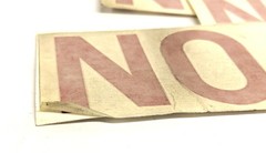 Unbranded No Smoking Decal 12 Inch [Lot of 18] NOS