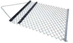 Drag Harrow ATV Lawn Rake 4 x 3 ft / 6 × 5 ft Chain Field Drag US Stock