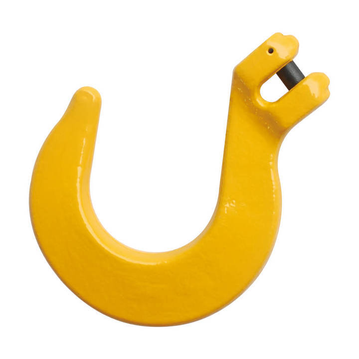 1/2″ Grade 80 Clevis Foundry Hook Painted Yellow