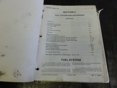 Detroit Diesel Series V- 71 Engine Service Manual Sections 1-3 only