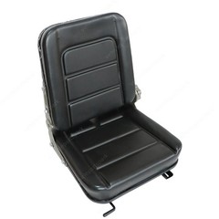Universal Forklift Seat Fold Down Tractor Seat with Adjustable Angle Back New