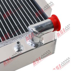 119621-44500 3 Row Full Aluminum Radiator for Yanmar 3TNE74 Diesel Silver ASI