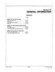 John Deere 2BV, 5E, 2LS, 110G,210G,240G,260G, Trimmer 113 Clipper Service Manual
