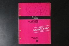 John Deere 509 609 709 Rotary Cutters Operator’s Manual OM-W21329 Dealer Service