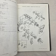 Mf 230 Tractor Parts Book Manual Massey Ferguson Genuine Factory Catalog Numbers
