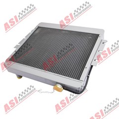 ALUMINUM RADIATOR FOR HYSTER FORKLIFT H135XL H155XL 4.3L GAS GM VORTEC ENGINE US