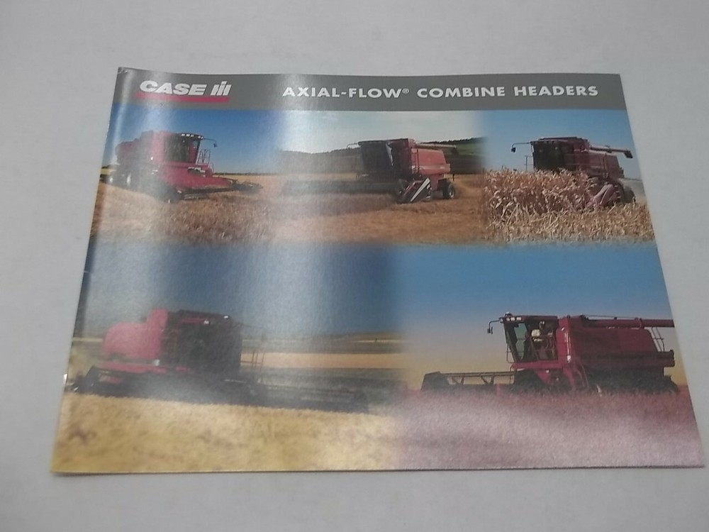 Brochure for Case International Axial-Flow Combine Headers 2206 2208 2212 1010