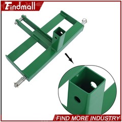 Findmall 3 Point Hitch Receiver W/Suitcase Weight Brackets for CAT 1 Tractor NEW