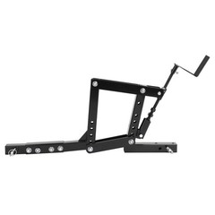 60″ 1 Point Hitch Adjustable Lift Landscape Rake For ATV UTV Gravel Lawn Tractor